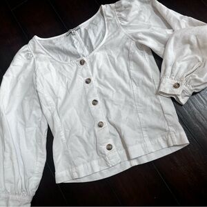 Madewell long sleeve top